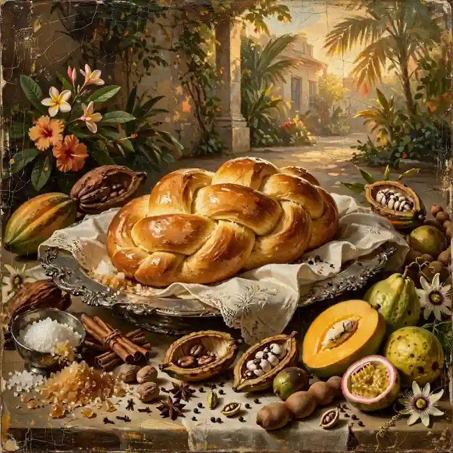 Aristocratic Guyanese Golden Plait Bread – artisan royal bread recipe from Guyana