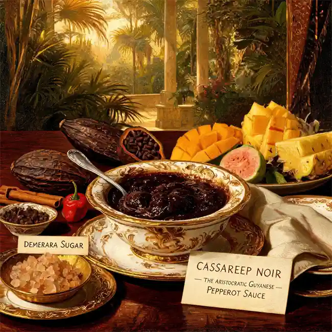 Cassareep Noir – signature royal sauces recipe from Guyana