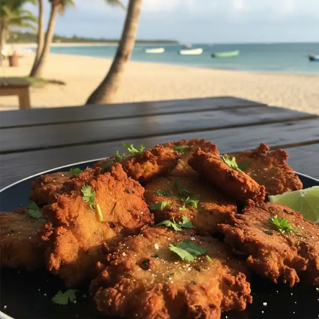 Crispy Guyanese Cassava Fritters – Healthy snack recipe from Guyana
