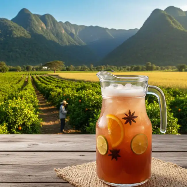 Guyanese Citrus & Grain Refresher – Lifestyle drink recipe from Guyana