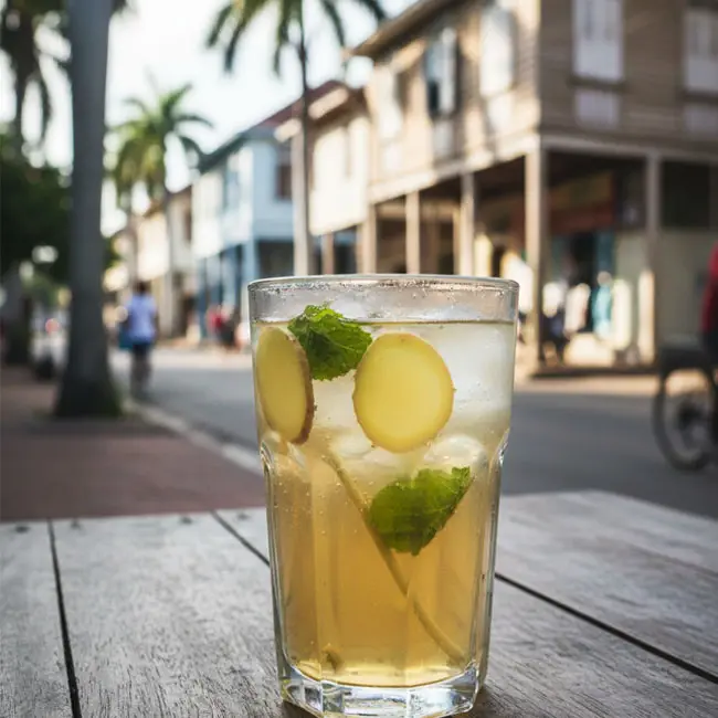 Guyanese Ginger Herbal Refresher – Healthy drink recipe from Guyana