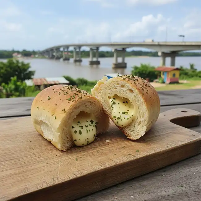 Low-Fat Cheese Rolls – Vegetarian bread recipe from Guyana