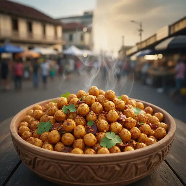 Spiced Guyanese Roasted Chickpeas – Lifestyle snack recipe from Guyana