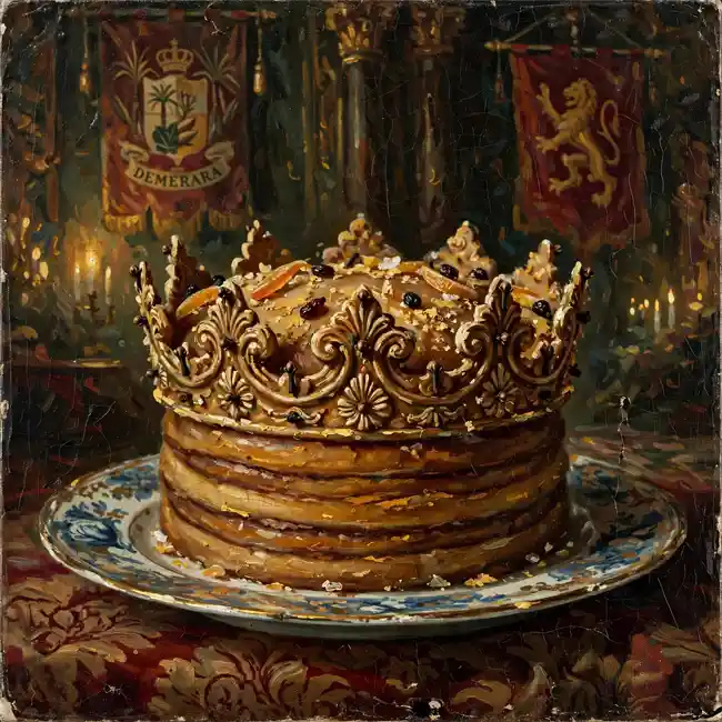 The Aristocratic Demerara Spiced Cassava Crown – grand finales dessert recipe from Guyana