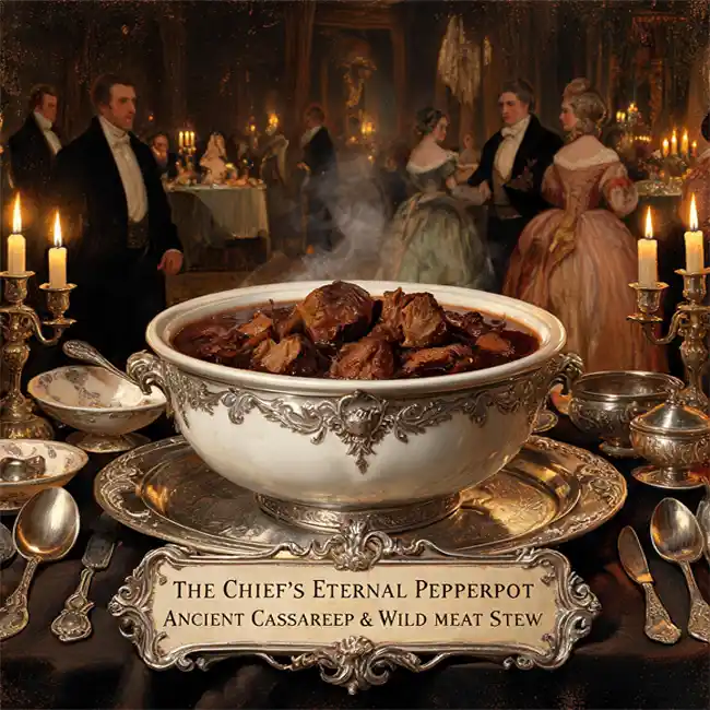 The Chief's Eternal Pepperpot – imperial main dish recipe from Guyana