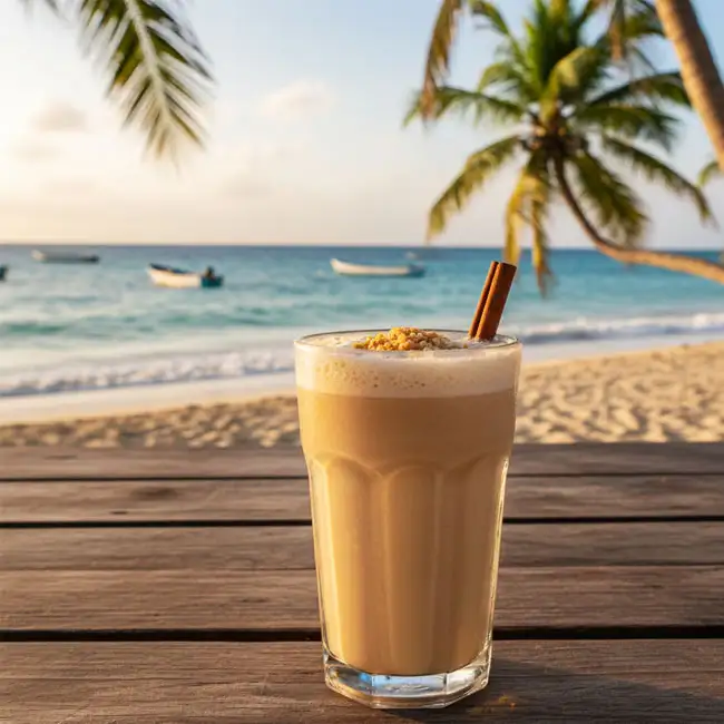 Traditional Guyanese Peanut Drink – Vegetarian drink recipe from Guyana