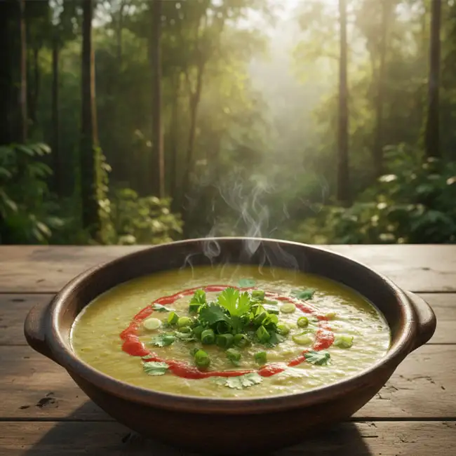 Vegetarian Split Pea Soup – Vegetarian soup recipe from Guyana