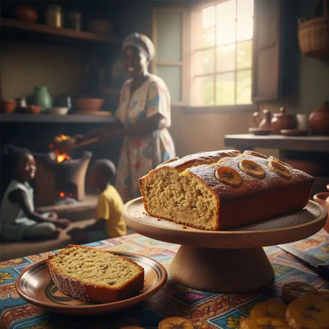 Gâteau aux Bananes – Easy dessert recipe from Gabon