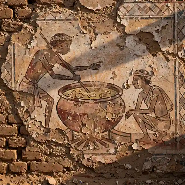 Harappan Handi Aja-Rasa – clay-pot broths and stews recipe from Harappan