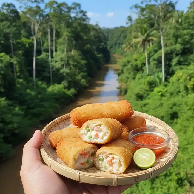 Creamy Risoles with Chicken & Vegetables – Beginner-friendly snack recipe from Indonesia