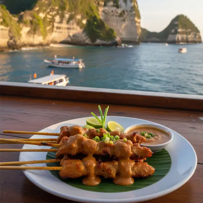 Easy Chicken Satay with Simple Peanut Sauce – Quick main dish recipe from Indonesia