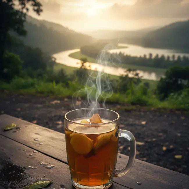 Warm Ginger Sugar Drink – Beginner-friendly drink recipe from Indonesia