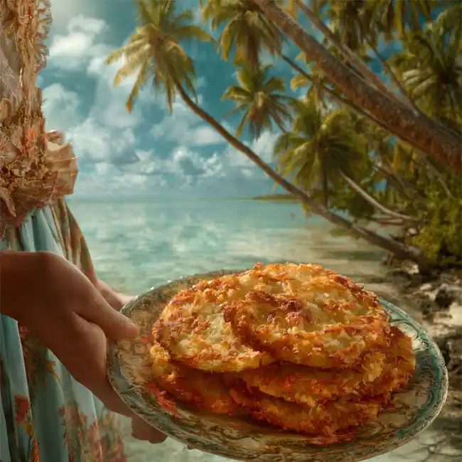 Te Karekare Rourou – Weeknight bread recipe from Kiribati