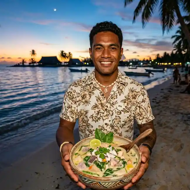 Traditional Coconut Fish Soup – (30-Minute) soup recipe from Kiribati
