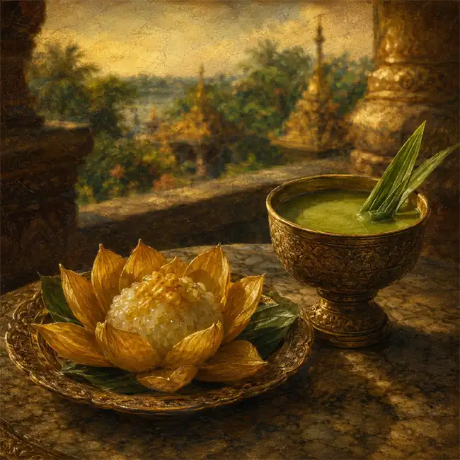 Golden Lotus and Pandan Noble Elixir – noble elixirs & teas drink recipe from Laos