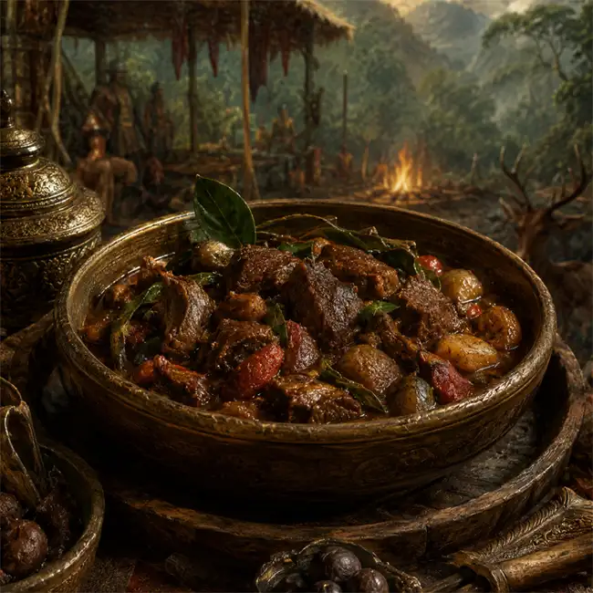 Khene Luang – imperial main dish recipe from Laos