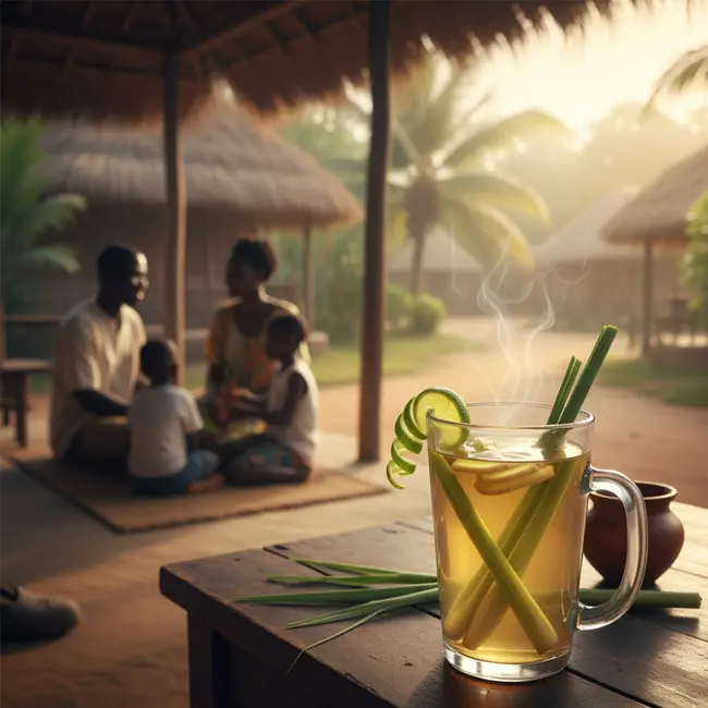 Lemongrass Herbal Tea – Beginner-friendly drink recipe from Gabon