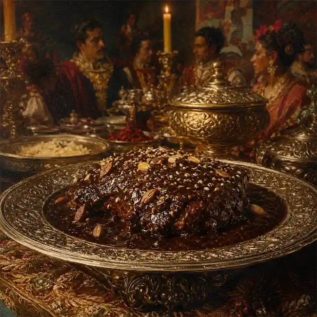 Classic 19th-Century Aristocratic Mole Poblano de Fiesta – imperial main dish recipe from Mexico
