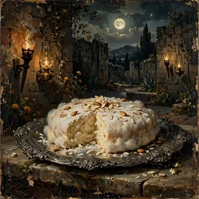 Empress Carlota's Imperial Almond Cloud Cake – grand finales dessert recipe from Mexico