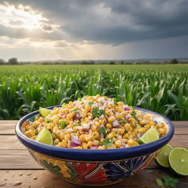 Mexican Street Corn Salad – Everyday salad recipe from Mexico