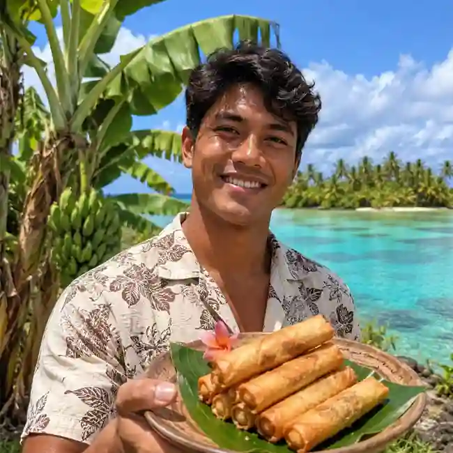 Banana Lumpia – Affordable snack recipe from Micronesia