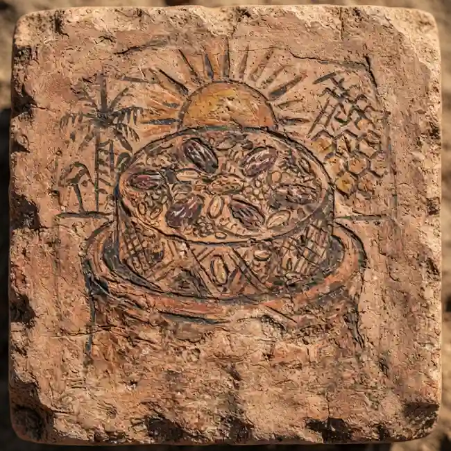 Mohenjo-Daro Sun-Kissed Honey and Date Preservation Confection – wild earth sweets and foraged bites recipe from Mohenjo-Daro