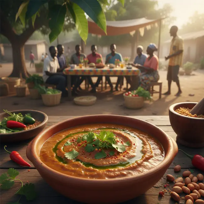 Molho de Mancarra Expresso – Quick sauce recipe from Guinea-Bissau