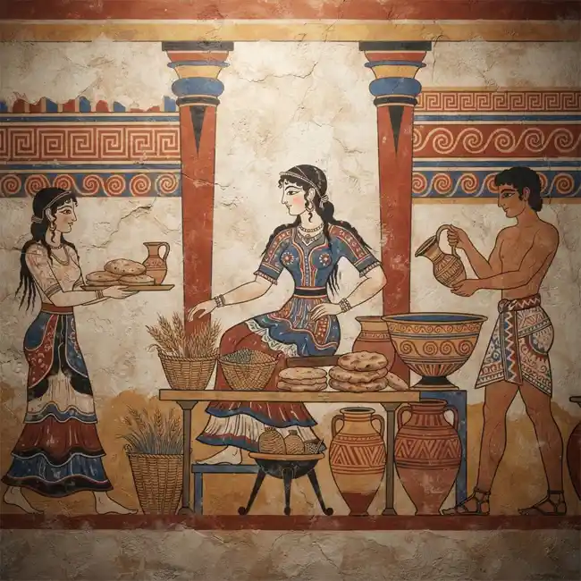 Mycenaean Greek: Primitive Grains & Flatbreads Recipes
