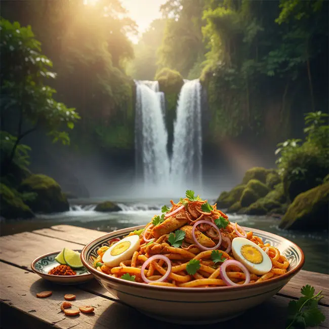 Nan Gyi Thoke – Classic salad recipe from Myanmar