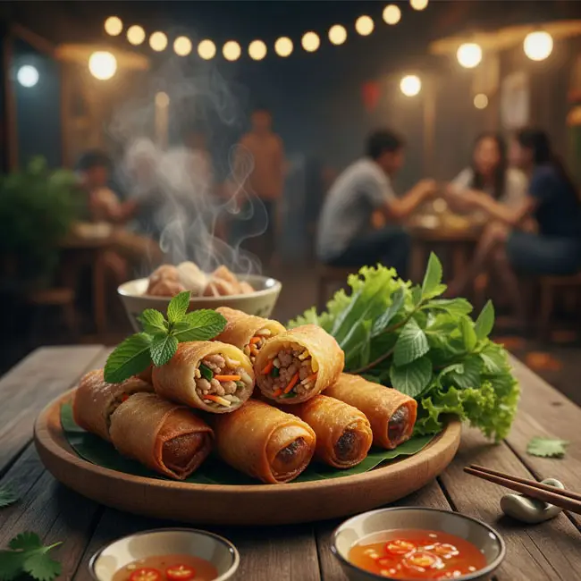 Nem Rán – Classic snack recipe from Vietnam