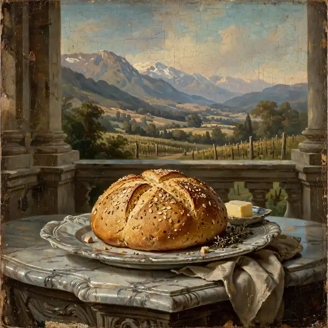 Golden Aotearoa Heritage Hearth Bread – artisan royal bread recipe from New Zealand