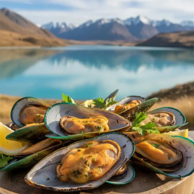 Grilled Green-Lipped Mussels – Flavorful appetizer recipe from New Zealand