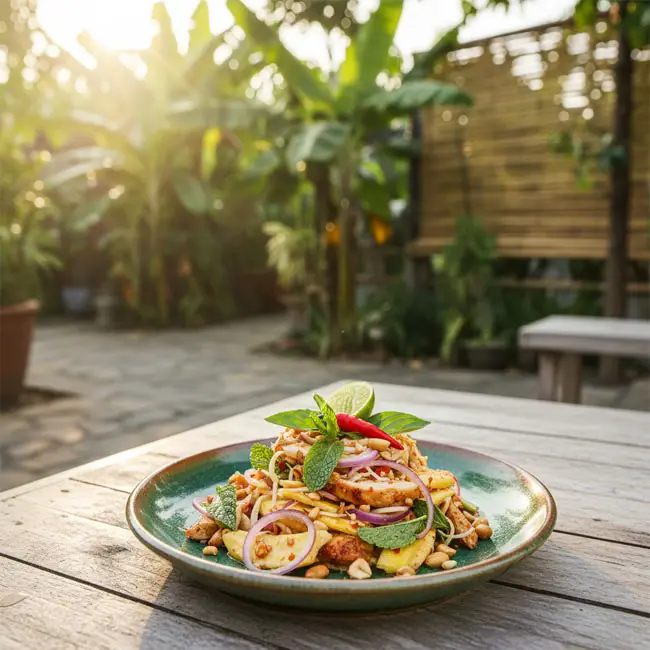 Nhoam Trayong – Real salad recipe from Cambodia