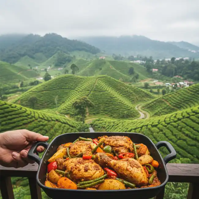 One-Pan Malaysian Spiced Chicken & Vegetables – Festive main dish recipe from Malaysia