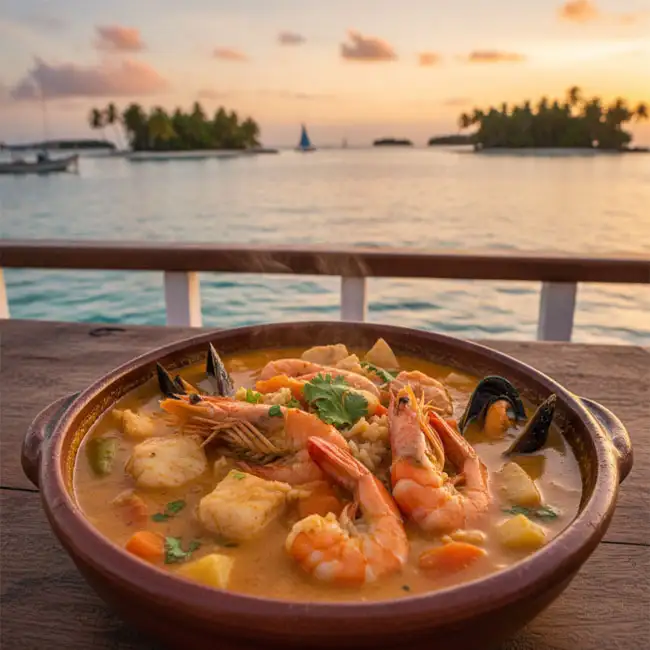 Guacho de Mariscos – Everyday soup recipe from Panama