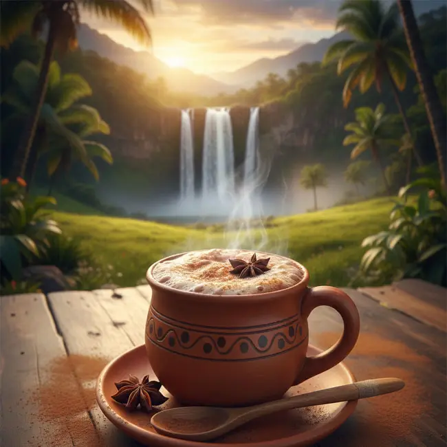 Panamanian Spiced Hot Chocolate – Family drink recipe from Panama