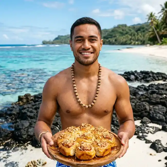 Panipopo Samoan Coconut Buns – Festive snack recipe from Samoa