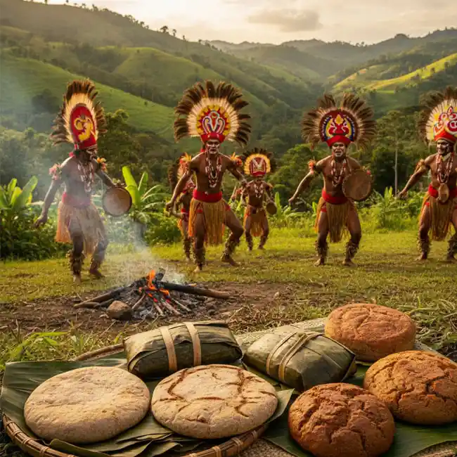 Papua New Guinea Breads Recipes