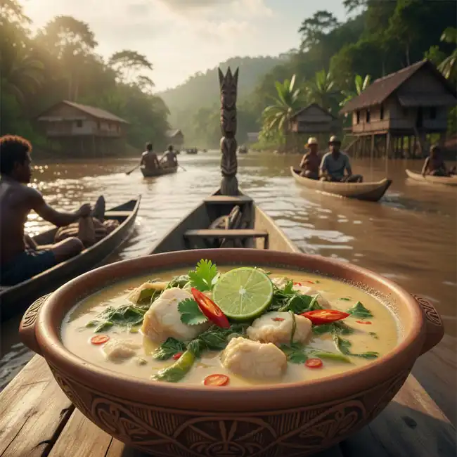 Coconut Fish Stew – Tasty main dish recipe from Papua New Guinea