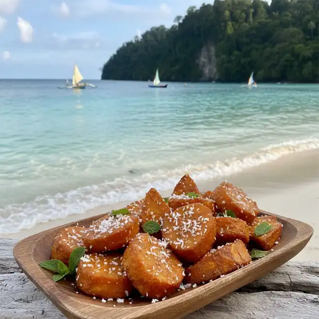 Crispy Sweet Potato Bites – Flavorful snack recipe from Papua New Guinea