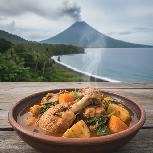 Highlands Chicken & Root Veggie Stew – Tasty soup recipe from Papua New Guinea