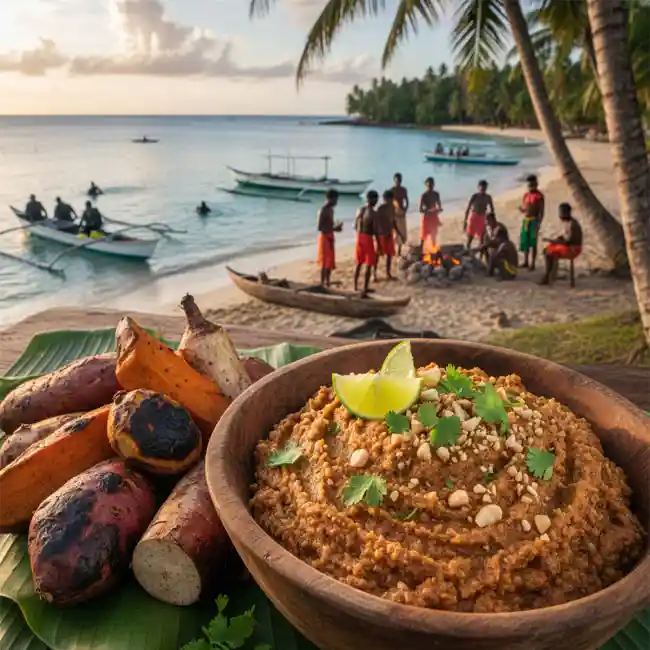 Savory Peanut & Lime Condiment – Specialty sauce recipe from Papua New Guinea