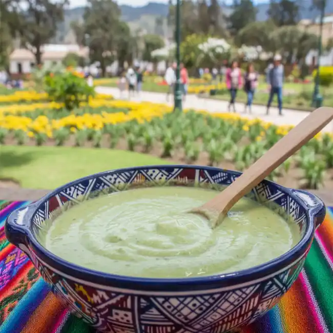 Light Peruvian Creamy Avocado Sauce – Vegetarian sauce recipe from Peru