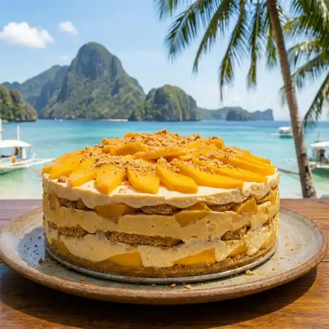 Classic Mango Float – Easy dessert recipe from Philippines