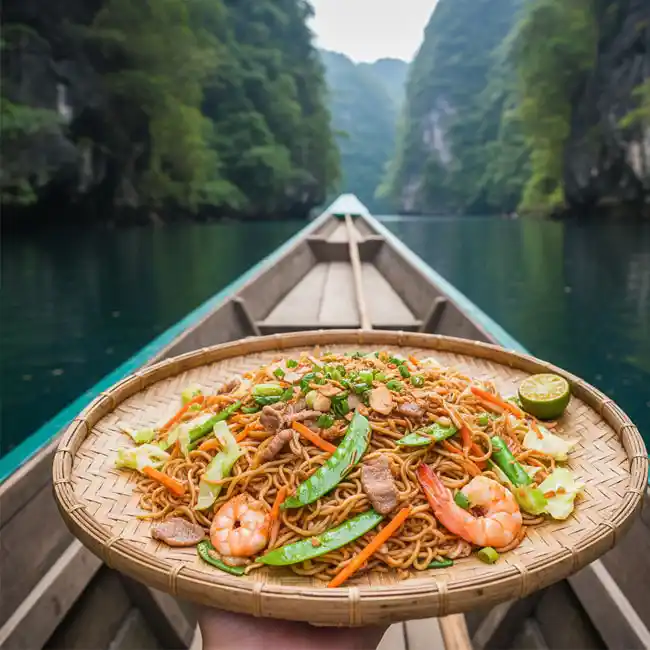 Quick Filipino Pancit Noodles – Quick main dish recipe from Philippines