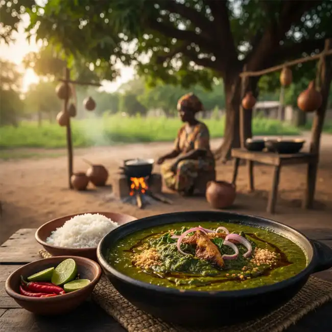 Plasas – Easy soup recipe from Gambia