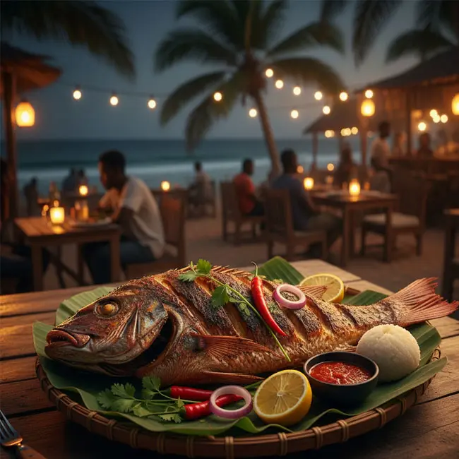 Poisson Braisé – Quick main dish recipe from Gabon