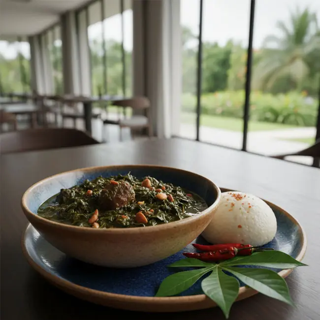 Pondu – Easy soup recipe from Congo