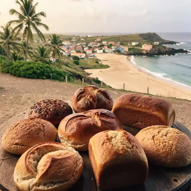 Saint Kitts and Nevis Breads Recipes