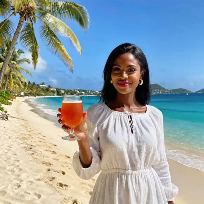 Fiery Caribbean Ginger Beer – Low-Carb drink recipe from Saint Kitts and Nevis